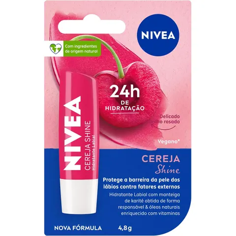 Nivea Labial Cereja Shine
