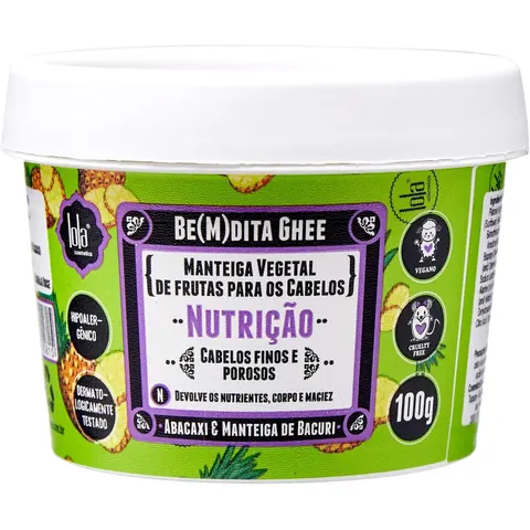 Bemdita Ghee Nutrição Abacaxi 100g